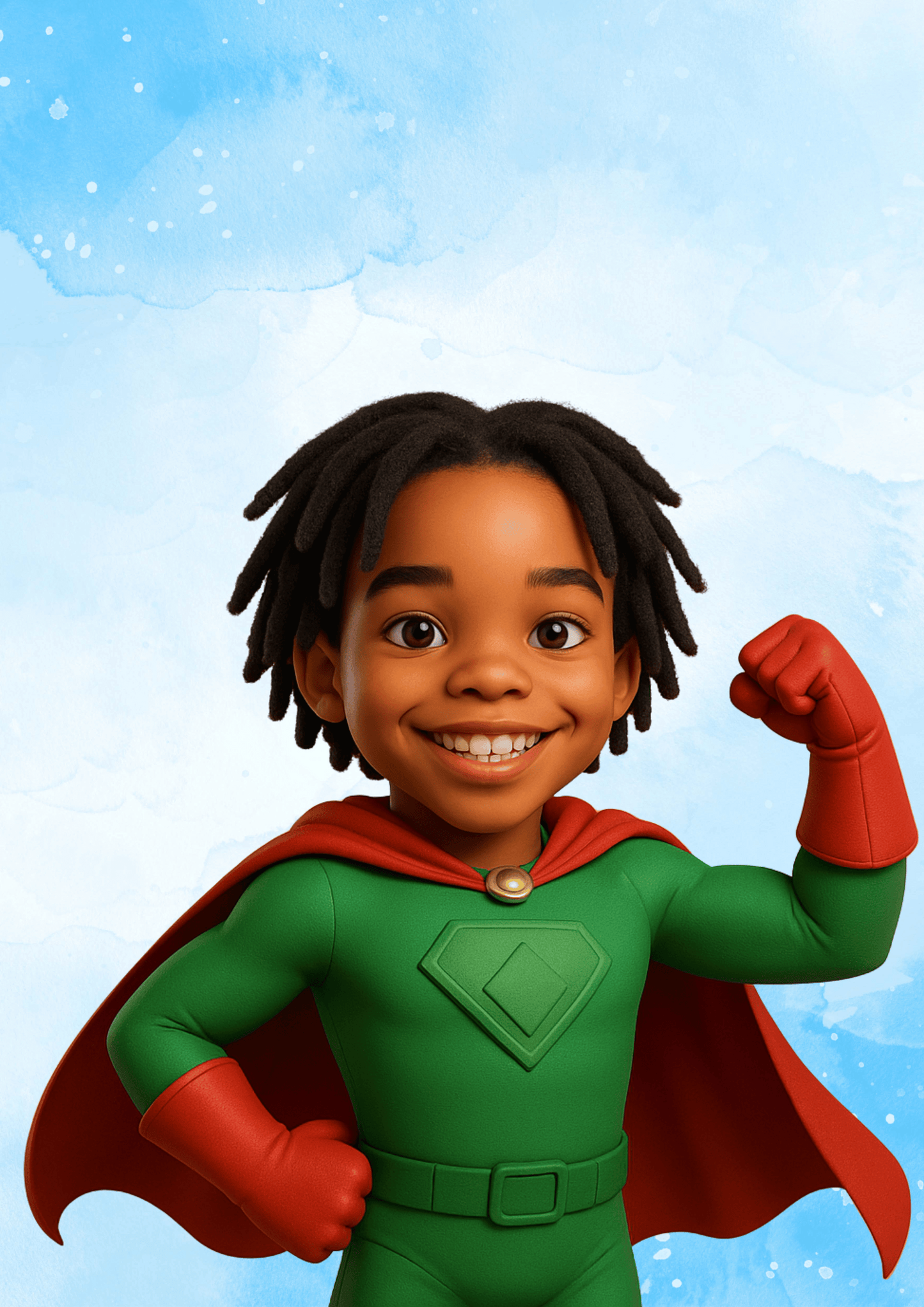Superhero poster