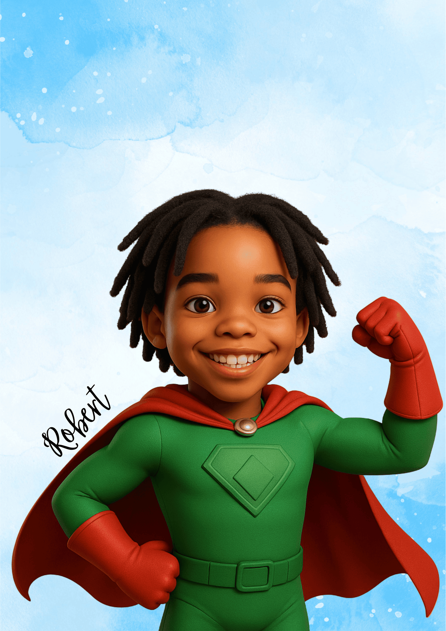Superhero poster