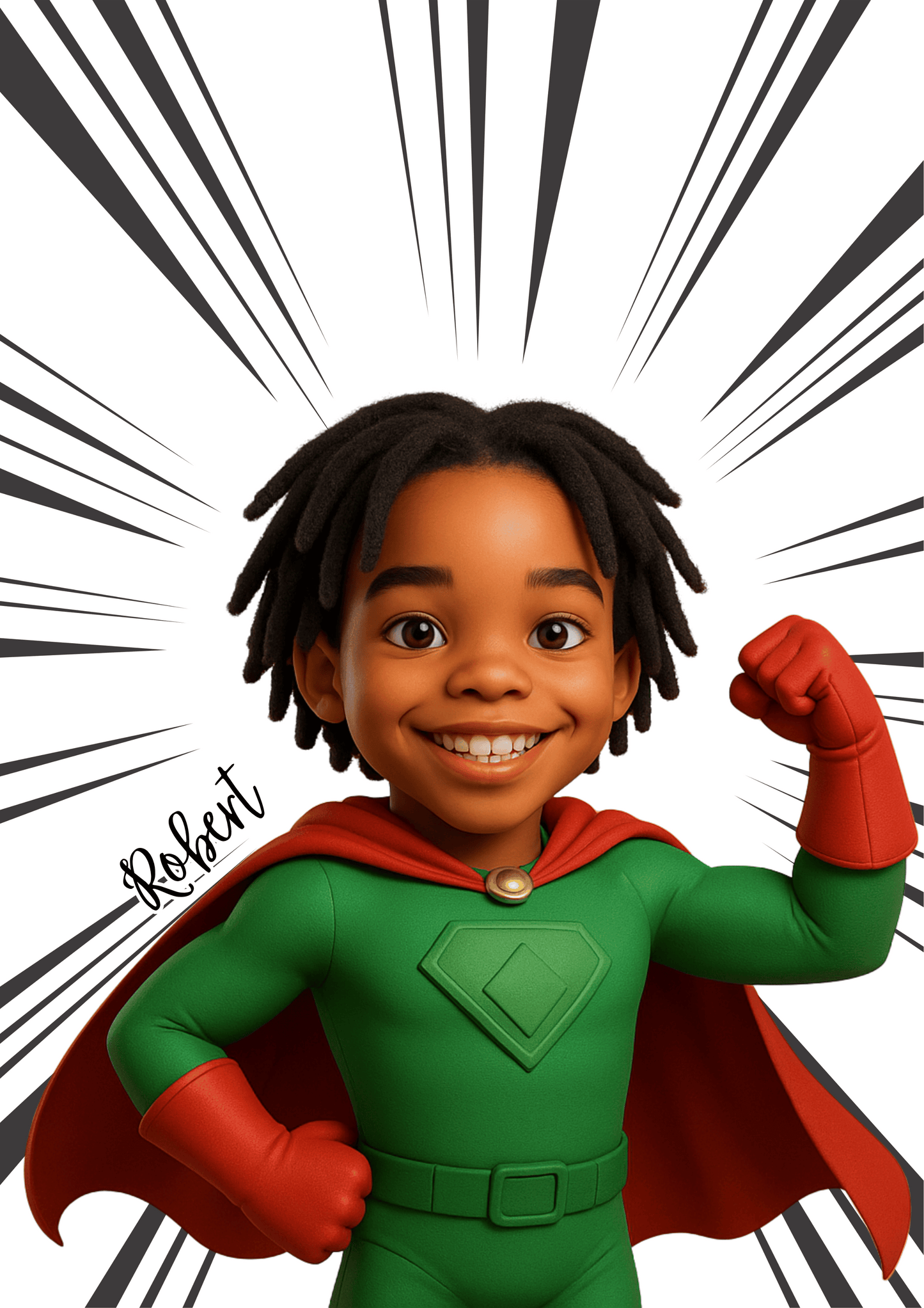 Superhero poster