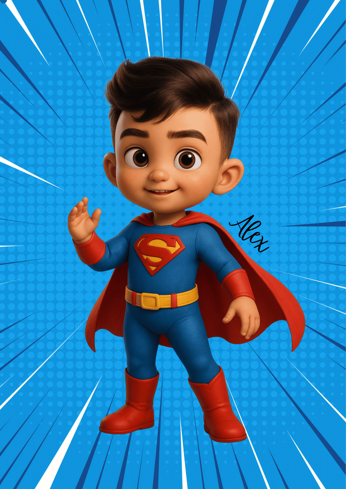 Superhero poster