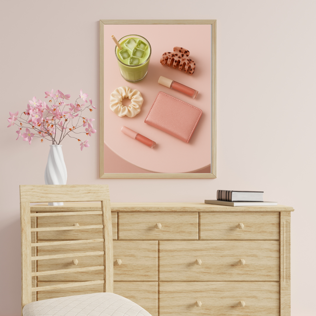 plakat Matcha Aesthetic