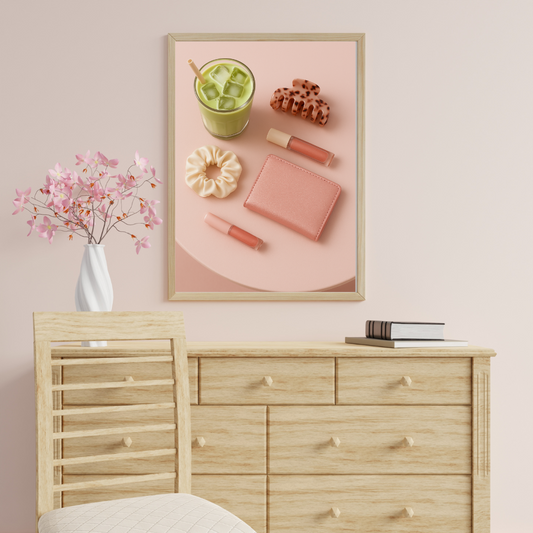 plakat Matcha Aesthetic