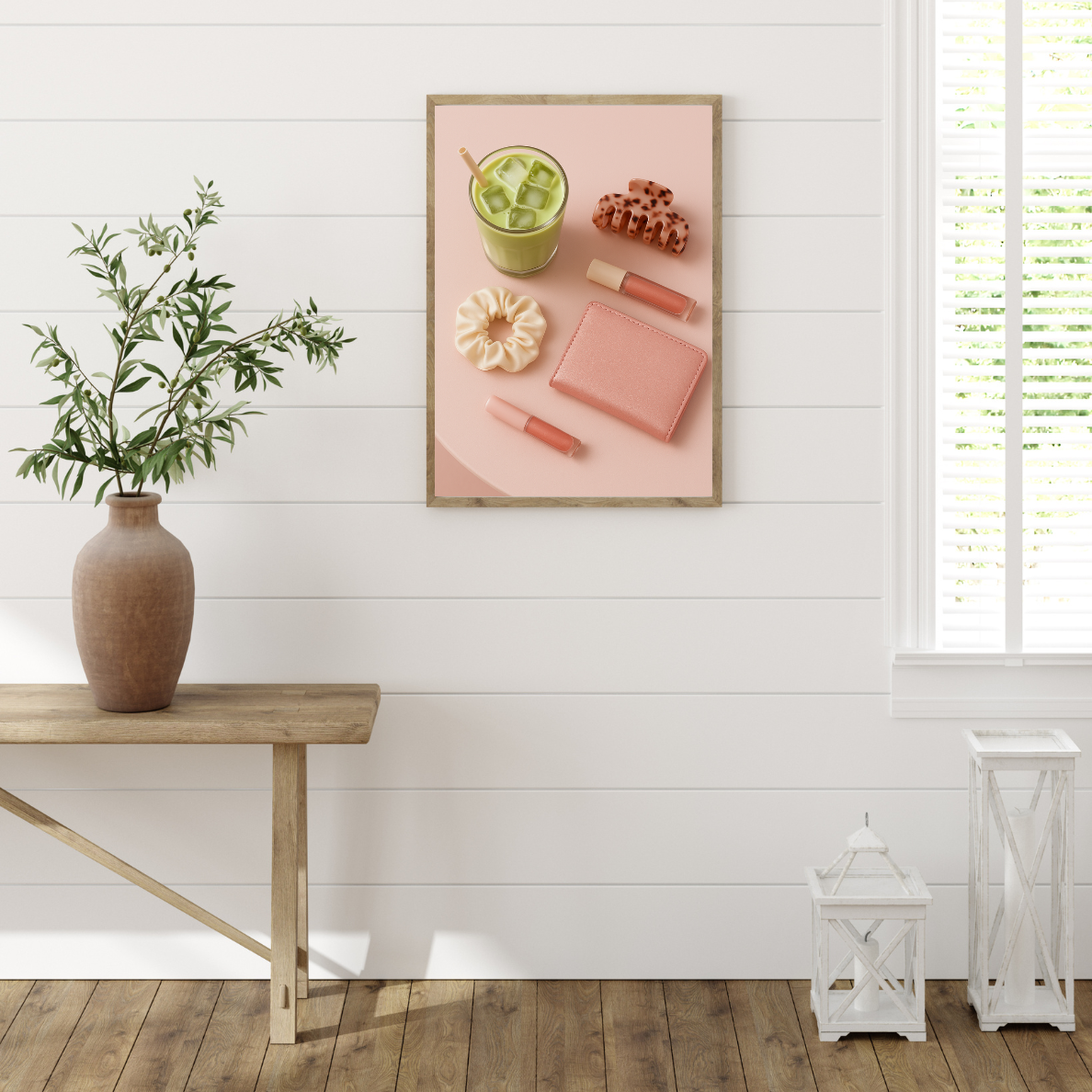 plakat Matcha Aesthetic